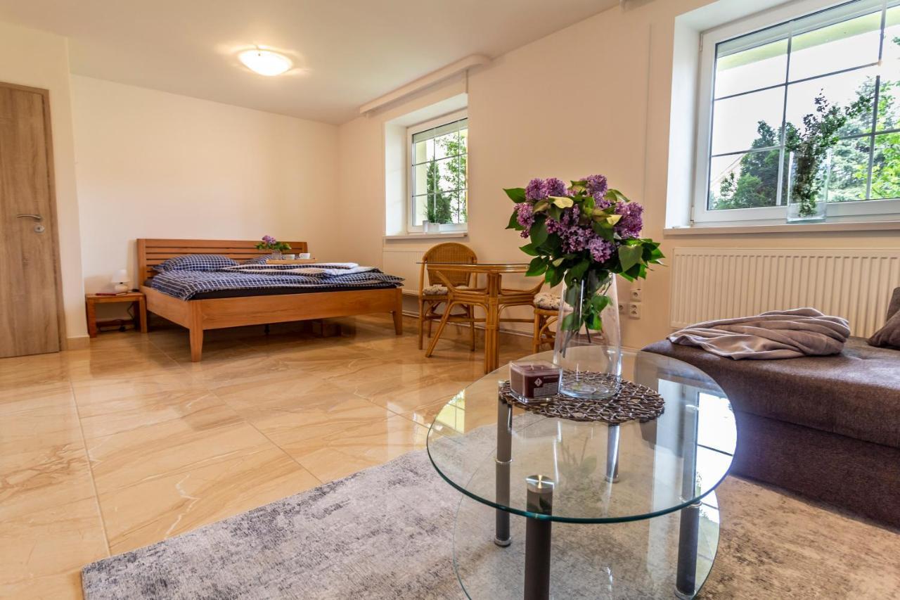 Apartmanovy Dum Vilémovice Buitenkant foto